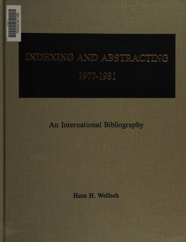 Indexing and abstracting, 1977-1981