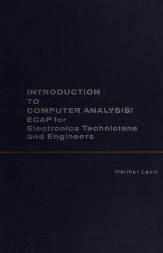 Introduction to computer analysis