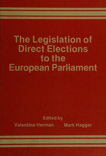 The Legislation of direct elections to the European Parliament
