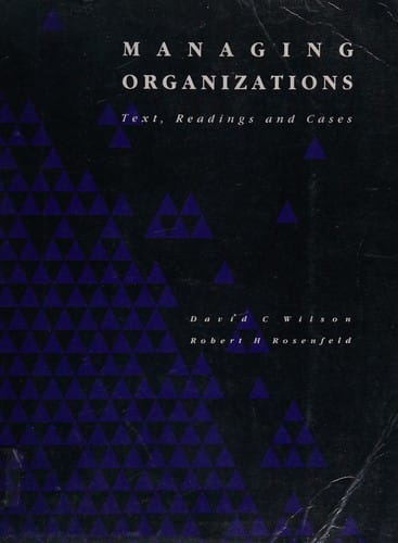 Managing organizations