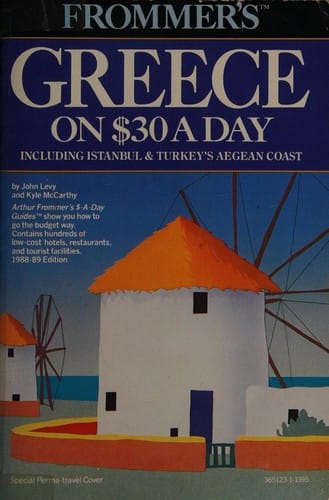 Frommer's Greece on £30 a day