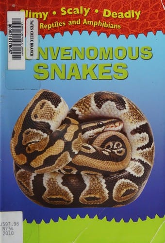 Nonvenomous snakes