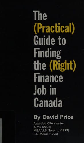 The (practical) guide to finding the (right) finance job in Canada