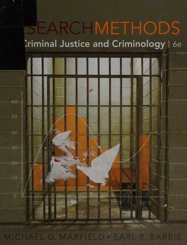 Research methods for criminal justice and criminology