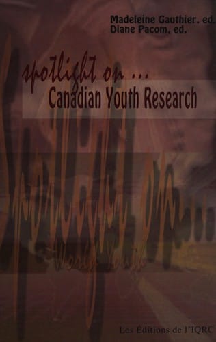 Spotlight on-- Canadian youth research