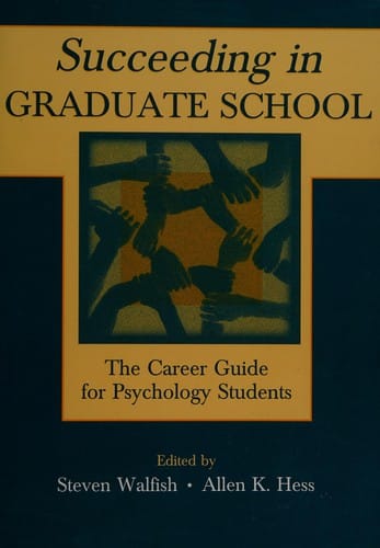 Succeeding in graduate school