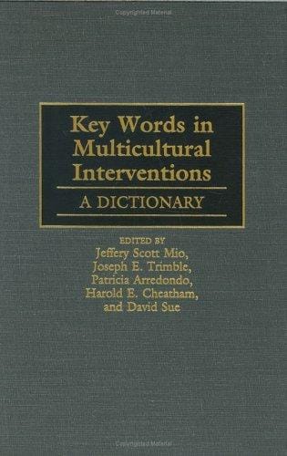 Key words in multicultural interventions