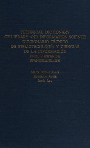 Technical dictionary of library and information science