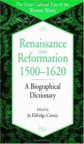 Renaissance and Reformation, 1500-1620