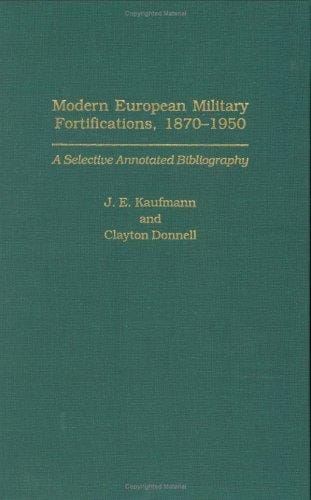 Modern European military fortifications, 1870-1950