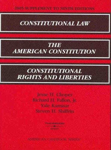 2005 Supplement to Ninth Editions