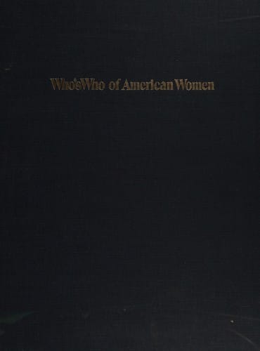 Who's who of American women
