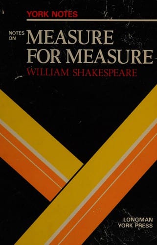 William Shakespeare, 'Measure for measure'