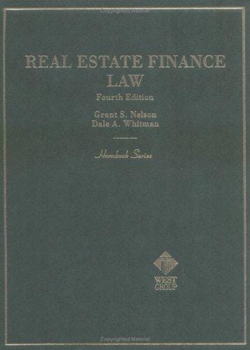 Real estate finance law