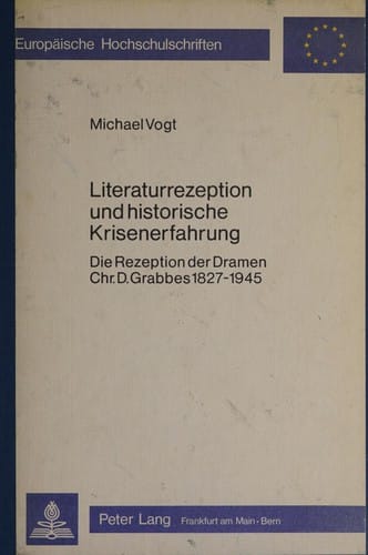 Literaturrezeption und historische Krisenerfahrung