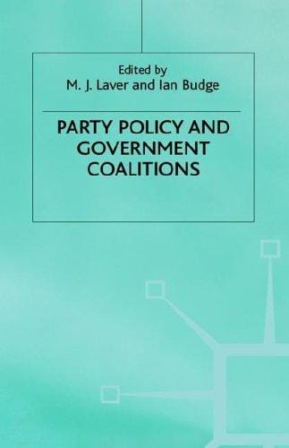 Party policy and government coalitions