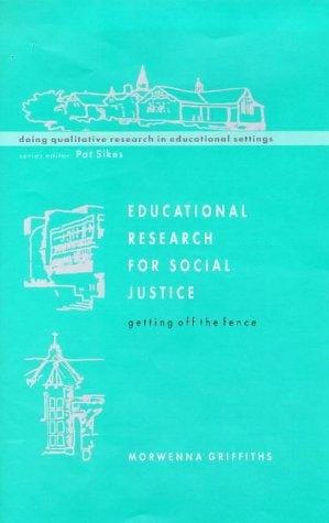 Educational research for social justice