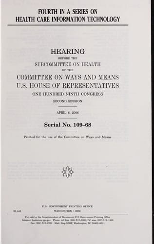 Fourth in a series on health care information technology