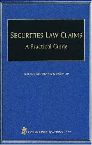 Securities law claims