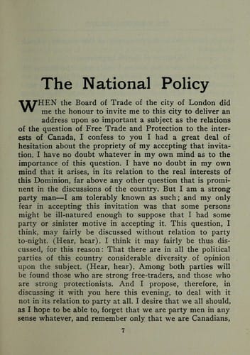 The national policy