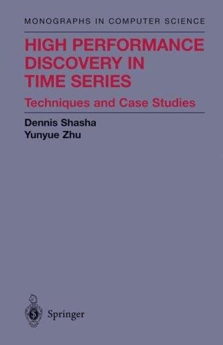 High performance discovery in time series