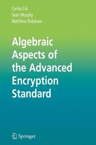 Algebraic aspects of the Advanced Encryption Standard