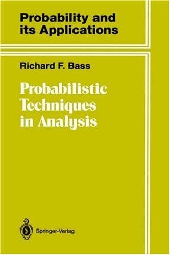 Probabilistic techniques in analysis