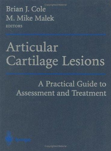 Articular cartilage lesions