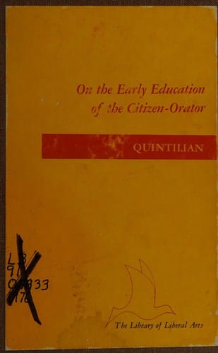 On the Early Education of the Citizen-Orator
