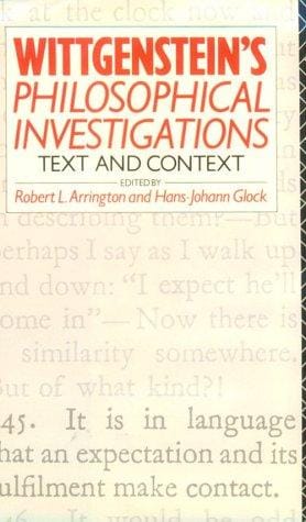 Wittgenstein's Philosophical investigations