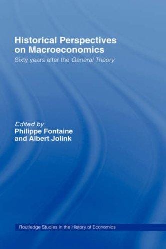 Historical perspectives on macroeconomics