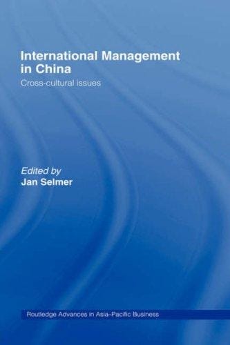 International management in China