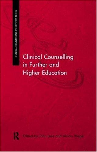 Clinical counselling in further and higher education