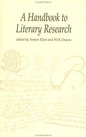 A handbook to literary research