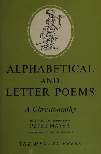 Alphabetical & letter poems