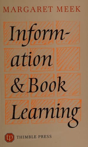 Information and Book Learning