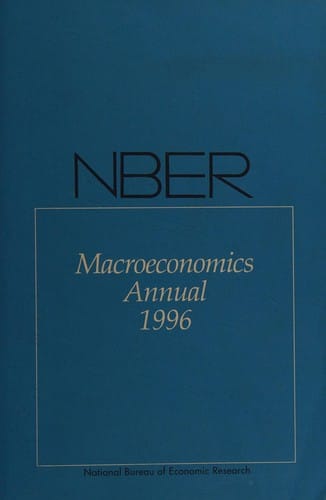 NBER macroeconomics annual