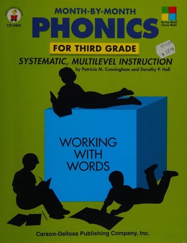 Month-by-month phonics for third grade
