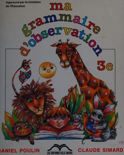 Ma grammaire d'observation