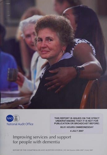 Improving services and support for people with dementia