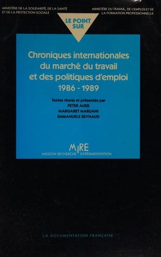Chroniques internationales du marché du travail et des politiques d'emploi