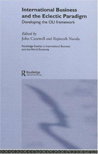 International business and the eclectic paradigm