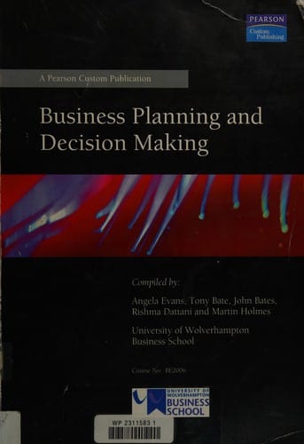 Business planning and decision making