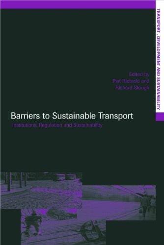 Barriers to sustainable transport