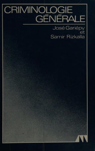 Criminologie générale