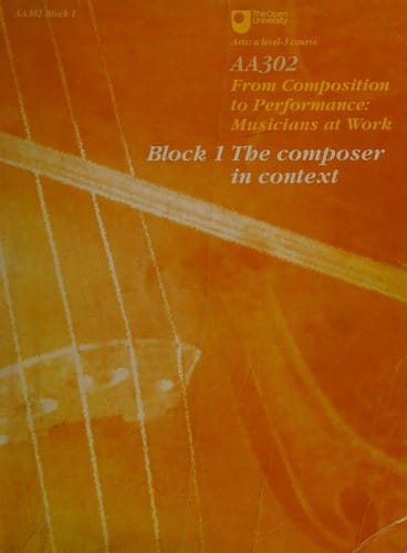 From composition to performance