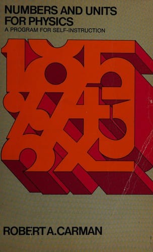 Numbers and units for physics