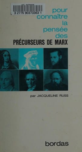 La pensée des précurseurs de Marx
