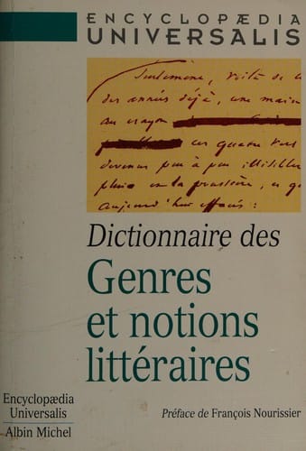 Dictionnaire des genres et notions littéraires / [auteurs, Robert Abirached ... [et al.]]
