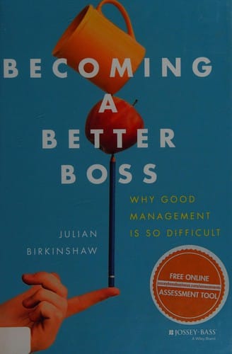 Becoming a better boss